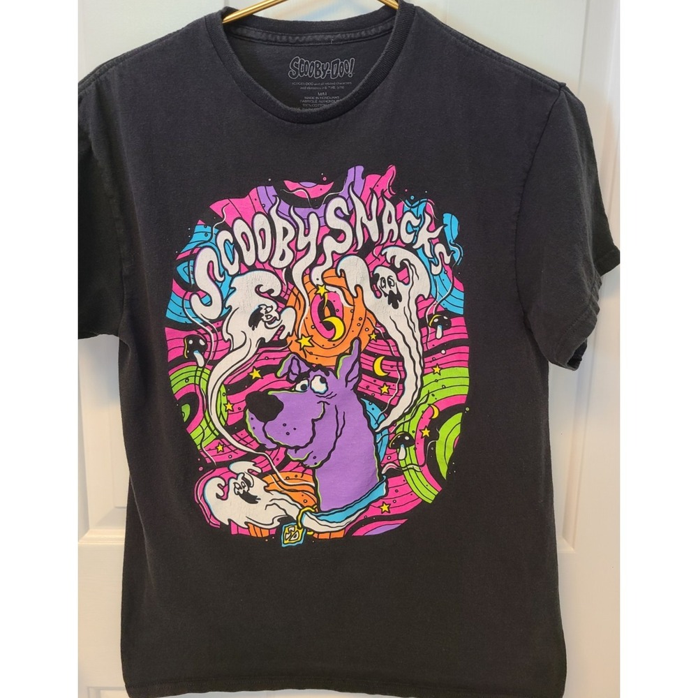 Scooby-Doo T-Shirt Women's Juniors Spooky Ghost Halloween Size M‎